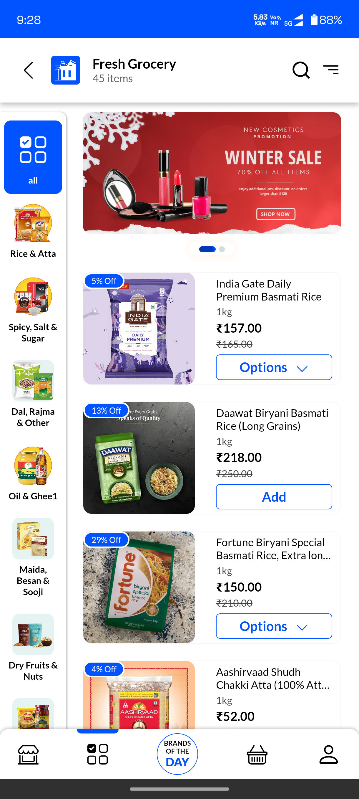 Grocery screenshot 1