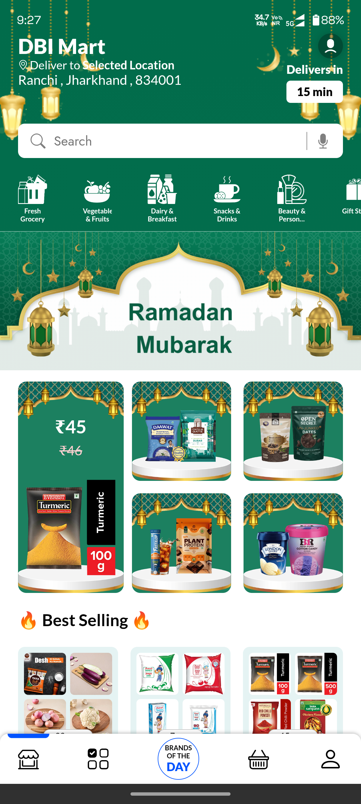 Grocery screenshot 2