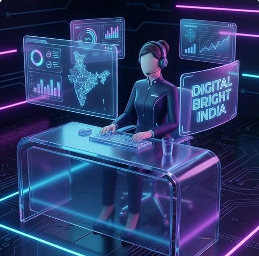 AI Support Illustration